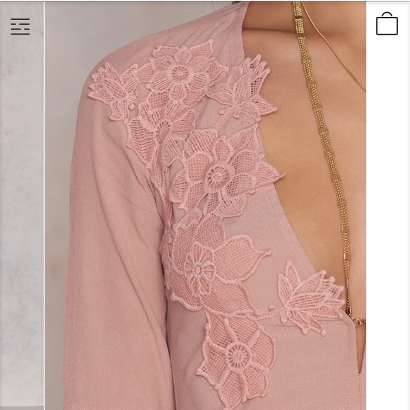 For Love And Lemons Floral Romper Lilou - Picture 4 of 6